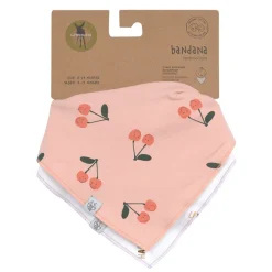Bandana baby waterproof Happy Fruit 2stks Cherry