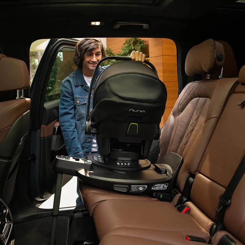 Base Isofix 360° Curv voor Nuna autostoelen zwart
