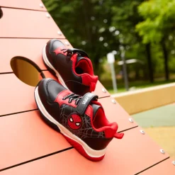 Baskets Spider-Man met elastische veters en klittenband jongens