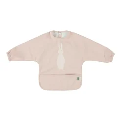 Bavoir tablier imperméable à poche Mrs. Rabbit rose