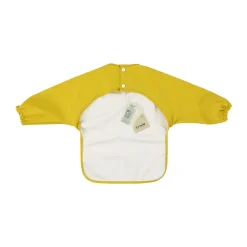 Bavoir tablier imperméable à poche Mr. Lion jaune