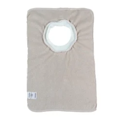 Bavoir van spons Funny met piep Tiga beige