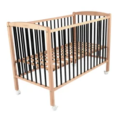 Bed Arthur 70 x 140 cm – Hybride zwart