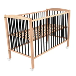 Bed Arthur 70 x 140 cm – Hybride zwart