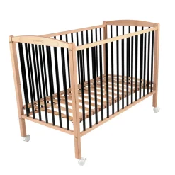 Bed Arthur 70 x 140 cm – Hybride zwart