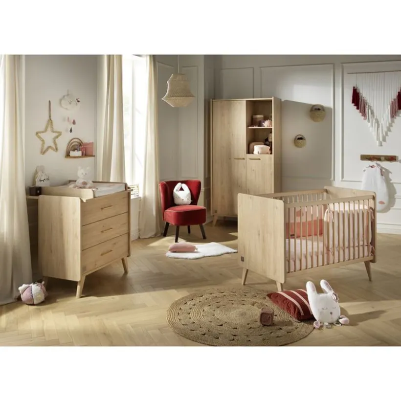 Bed Arty 60x120 cm - Eiken Suave
