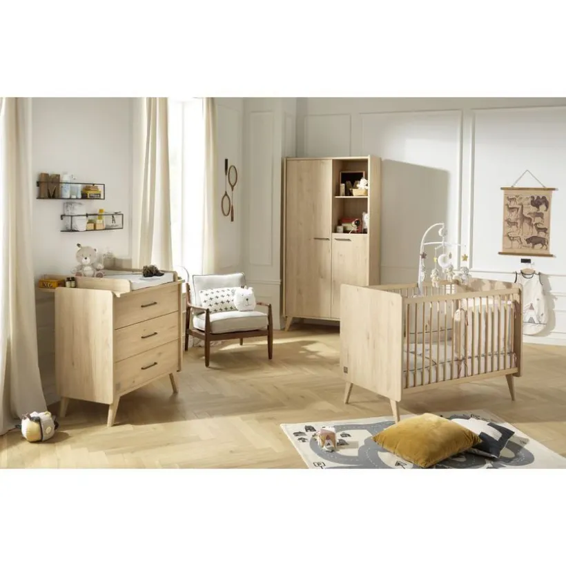 Bed Arty 60x120 cm - Eiken Suave