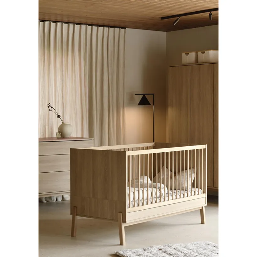 Bed Ashi 70x140cm meegroeibed Honey Ash
