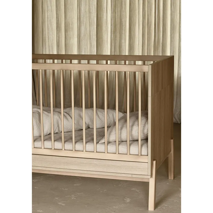 Bed Ashi 70x140cm meegroeibed Honey Ash