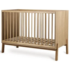 Bed Ashi 60x120cm met verstelbare bodem Honey Ash