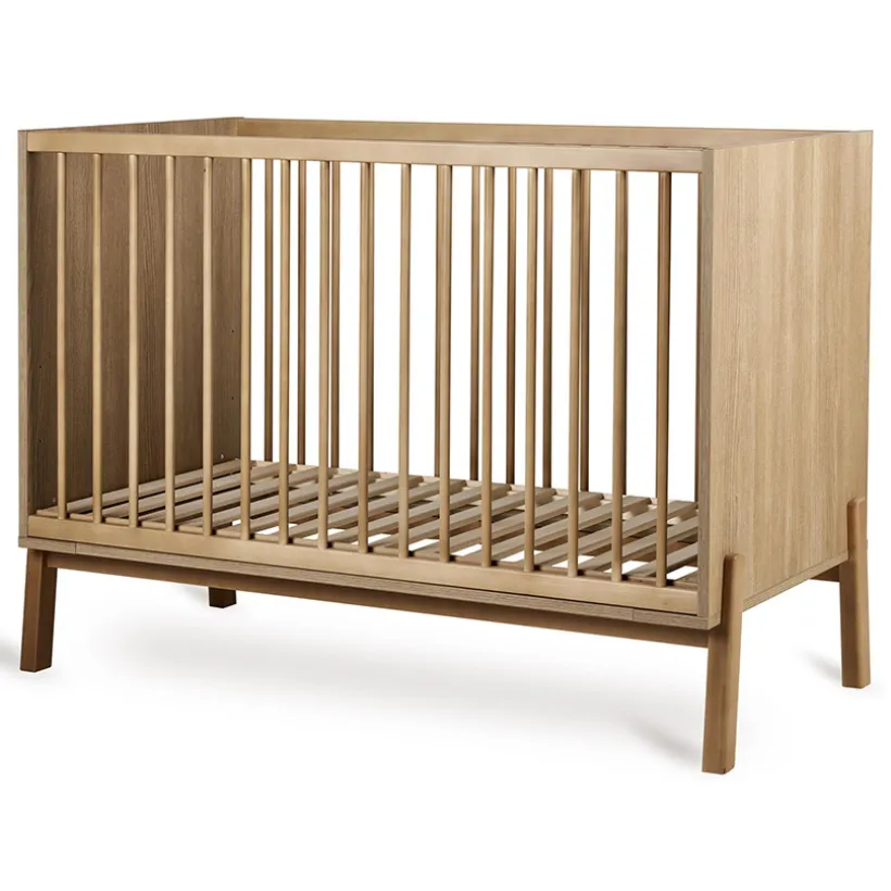 Bed Ashi 60x120cm met verstelbare bodem Honey Ash