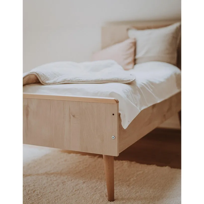 Bed Cocoon 140 x 70CM Natural Oak