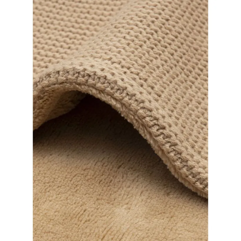 Beddeken Basic Knit /Fleece 100x150cm Hazel