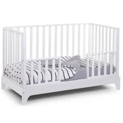 Bed evolutief 70 x 140 cm Wit