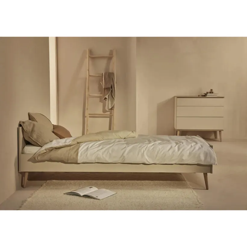 Bed Flow Junior 90x200cm Clay
