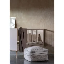 Bed Flow 70x140cm omvormbaar in klein juniorbed 70x170 Clay