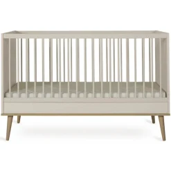 Bed Flow 70x140cm omvormbaar in klein juniorbed 70x170 Clay