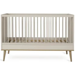 Bed Flow 70x140cm omvormbaar in klein juniorbed 70x170 Clay