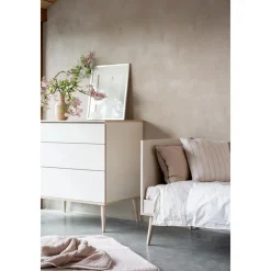 Bed Flow 70x140cm omvormbaar in klein juniorbed 70x170 White