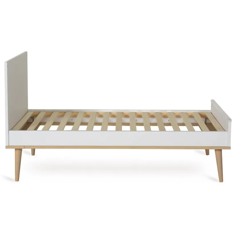 Bed Flow 70x140cm omvormbaar in klein juniorbed 70x170 White
