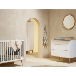 Bed Flow 60x120 cm - White