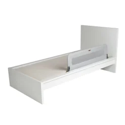 Bedhekje met net en opbergzak 120 cm grijs