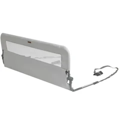 Bedhekje met net en opbergzak 120 cm grijs
