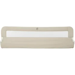 Bedhek met net en zak 150 cm beige