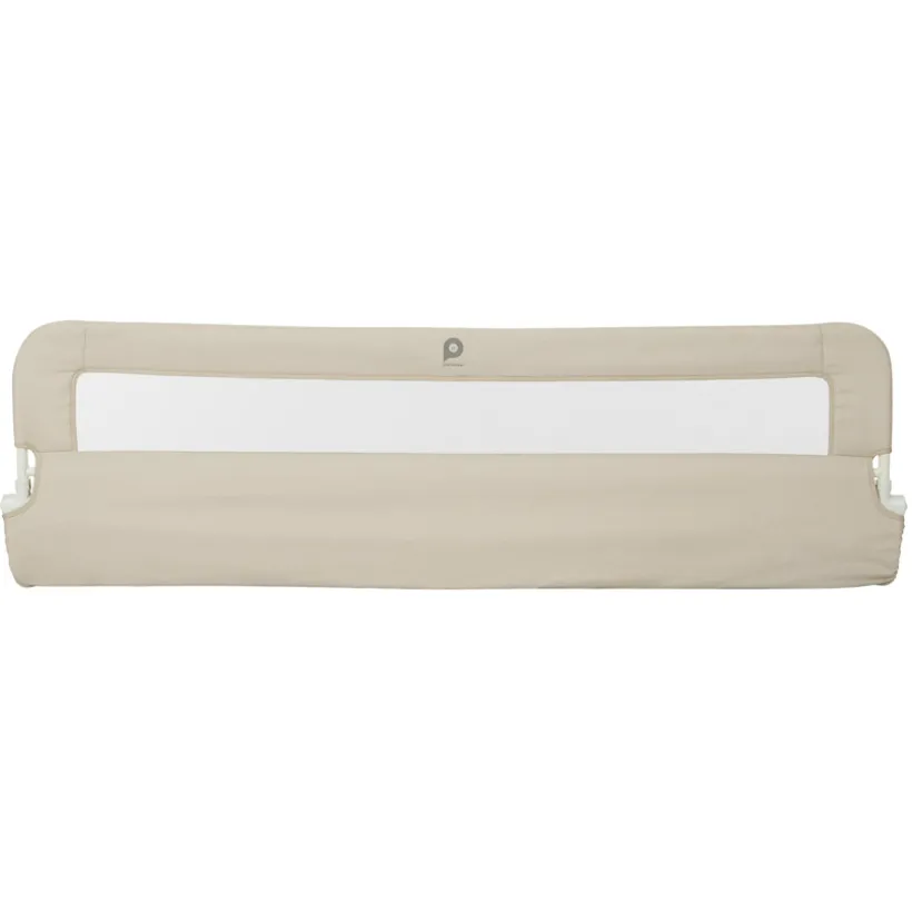 Bedhek met net en zak 150 cm beige