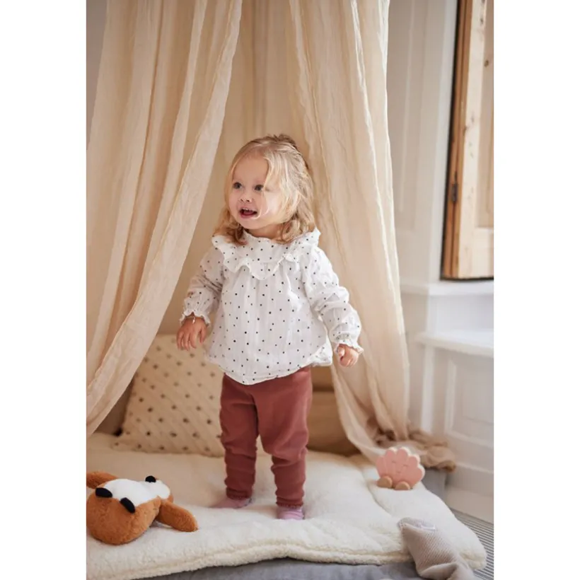 Bedhemel en Klamboe Vintage 245cm Nougat