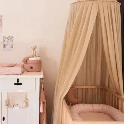 Bedhemel en Klamboe Vintage 245cm Nougat