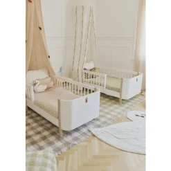 Bedhemel klamboe baldakijn 245 x Ø 50 cm Swan Ivory