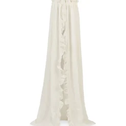 Bedhemel Vintage met ruffles 155cm Ivory