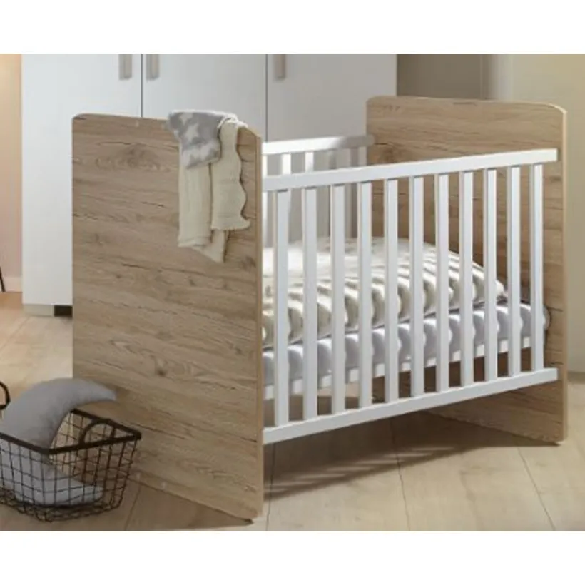 Bed Hilja 60x120cm omvormbaar 90x200cm