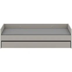 Bed junior Brother Stu Mezzanine 90x200cm Taupe