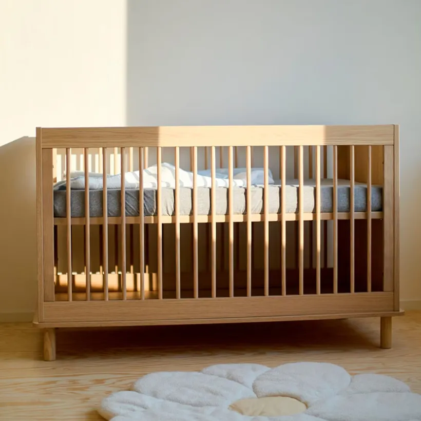 Bed met Lattenbodem Nordica 70X140CM Natural