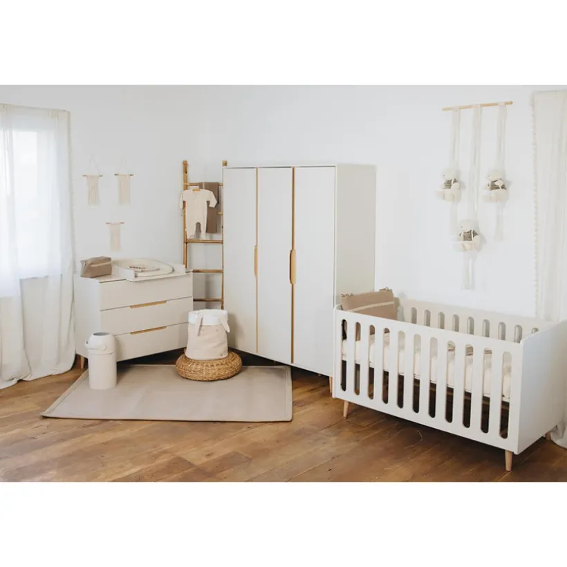 Bed Nomad 70x140cm omvormbaar in zitbank Dune Beige