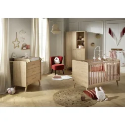 Bed omvormbaar Arty Little big bed 70x140 cm - Eiken Suave