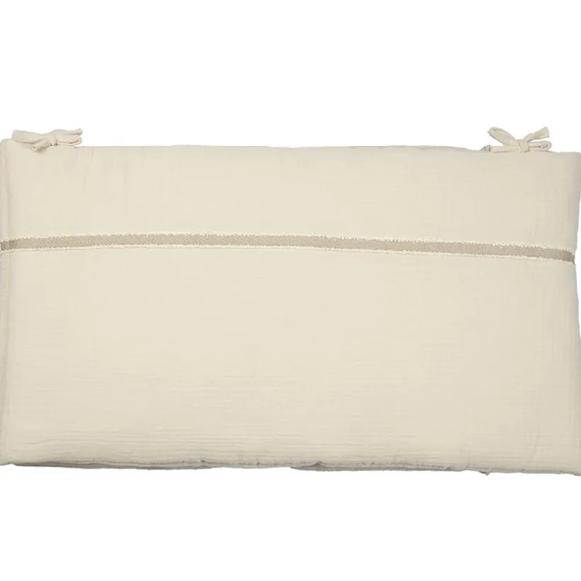Bed/Parkomrander katoen Crème