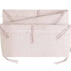 Bed/parkomtrek Happiness - Oud roze/ecru