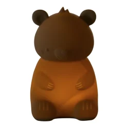 Beige silicone nachtlampje Bear