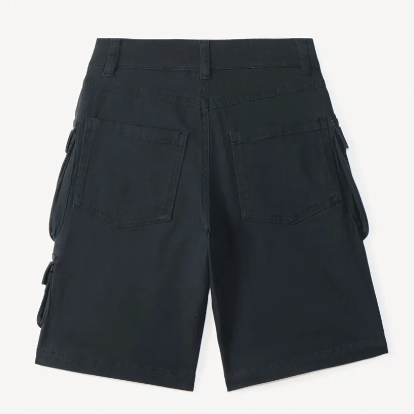 Bermuda cargo in twill jongens