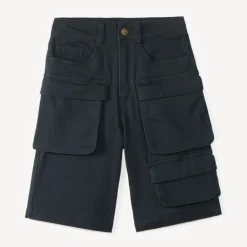 Bermuda cargo in twill jongens