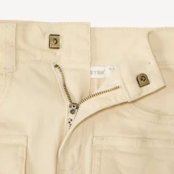 Bermuda cargo in twill jongens