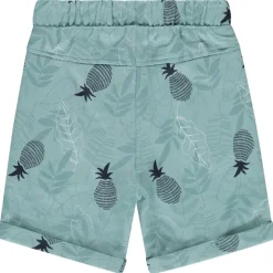 Bermuda fleece met ananasprint voor jongen