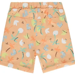 Bermuda fleece met fantasieprint voor babyjongens