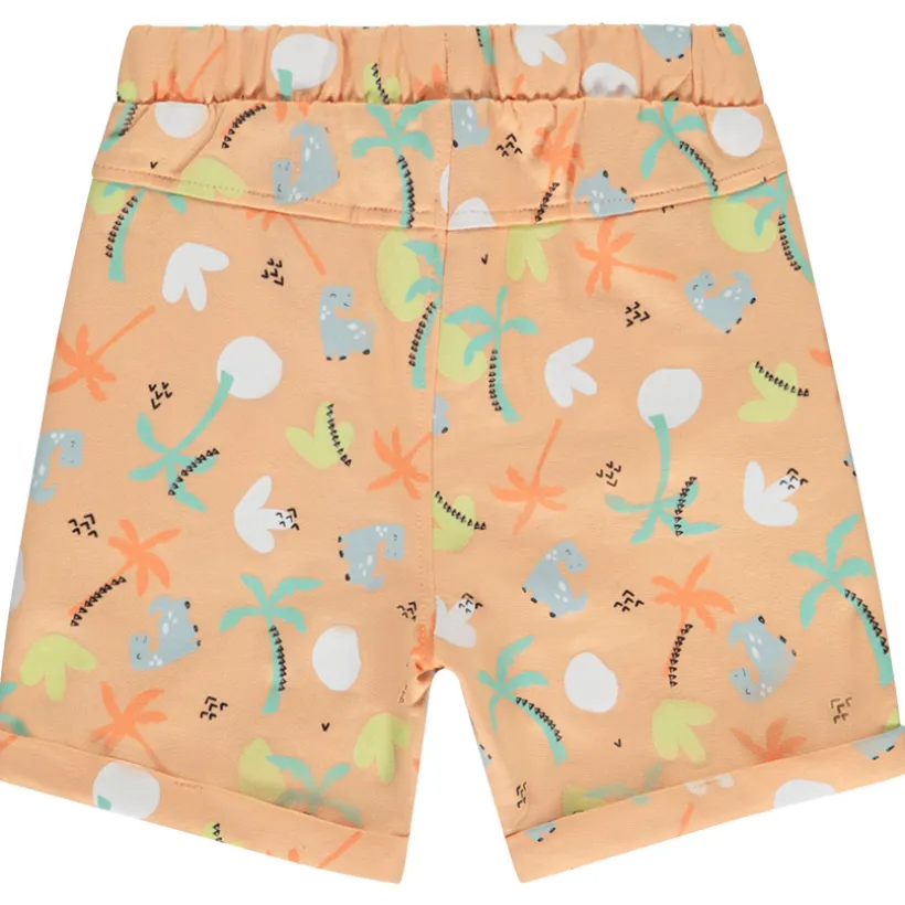 Bermuda fleece met fantasieprint voor babyjongens