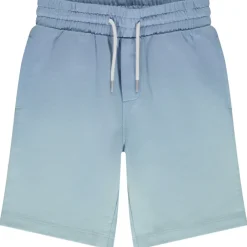 Bermuda fleece met ombre-effect jongens
