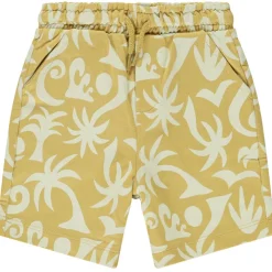 Bermuda fleece met palmenprint voor babyjongens