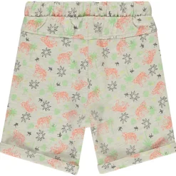 Bermuda fleece met tijgers voor jongens